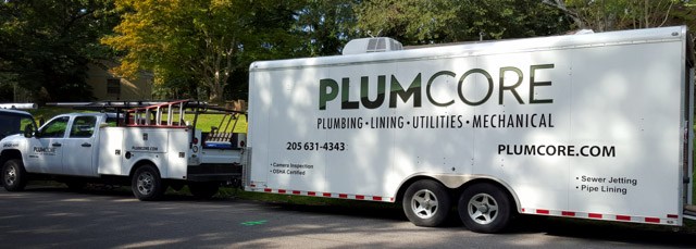 PLUMCORE Plumbing, Lining, Utilities, and Mechanical Trailer 